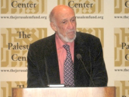 Professor Richard Falk speeking the Palestine Center in Washington DC 