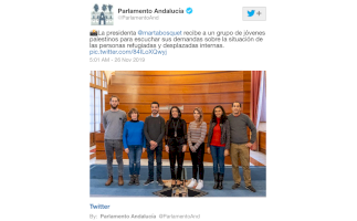 Palestinian Youth lead advocacy and awareness raising tour in Spain