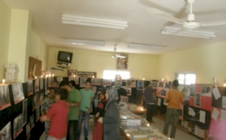 ضمن برنامج تنمية وتدريب الناشئة للعام 2011: مركز بديل يفتتح معرض إنتاج الناشئة الأول في مخيم الفوار