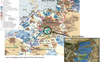 Suffocating Bethlehem: the new Givat Eitam Colony 