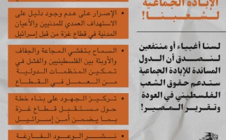 اخفاء جريمة الإبادة الجماعية
