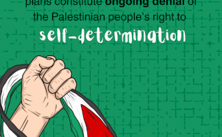 Palestinian people's right to self-determination
