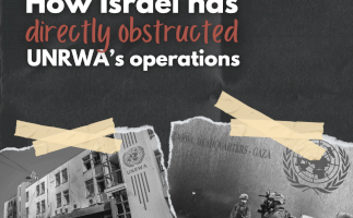 How Israeli has directly obstructed UNRWA's operations?