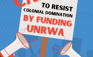 Call to Resist Colonial Domination By Funding UNRWA