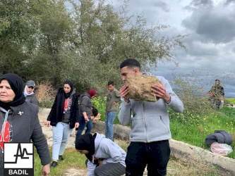 مجموعة عائدات النسوية تنفذ يوم عمل تطوعي في خربة تل الحمة في الأغوار