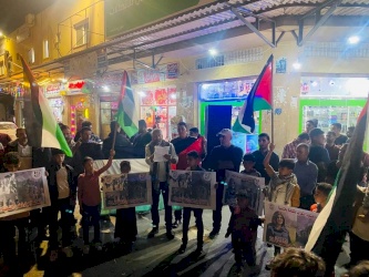 74 years of Ongoing Nakba... 74 years of Ongoing Resistance - Lighting Nakba Torch, (15 May 2022)