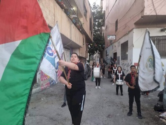 74 years of Ongoing Nakba... 74 years of Ongoing Resistance - Lighting Nakba Torch, (15 May 2022)