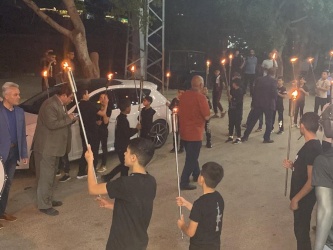 74 years of Ongoing Nakba... 74 years of Ongoing Resistance - Lighting Nakba Torch, (15 May 2022)