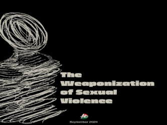 Brochure: The Weaponization of Sexual Violence