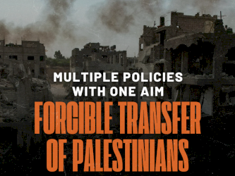 Multiple Policies with One Aim: Forcible Transfer of Palestinians