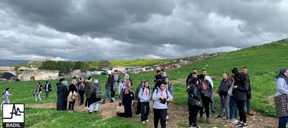 مجموعة عائدات النسوية تنفذ يوم عمل تطوعي في خربة تل الحمة في الأغوار