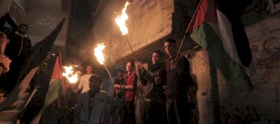 74 years of Ongoing Nakba... 74 years of Ongoing Resistance - Lighting Nakba Torch, (15 May 2022)