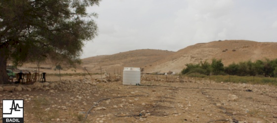 في ظل اعتداءات المستعمرين المستمرة لأراضي الأغوار الشمالية: بديل يجري زيارة ميدانية الى خربة تل الحمة