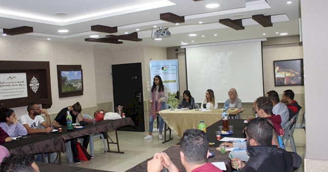 Palestinian youth organize panels and present film on Palestinian Identity