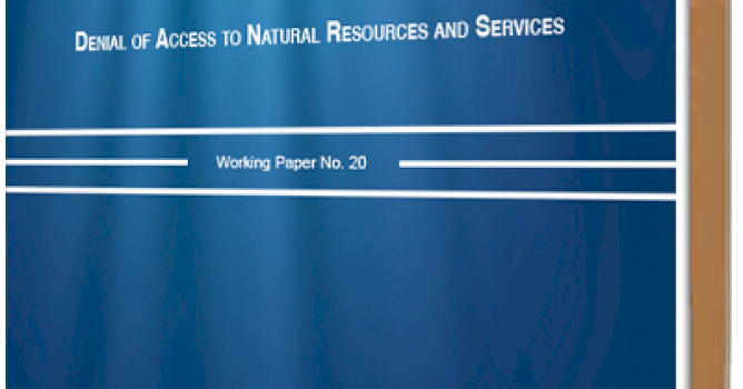 BADIL releases Working Paper No. 20 on Denial of Access to Natural Resources and Services