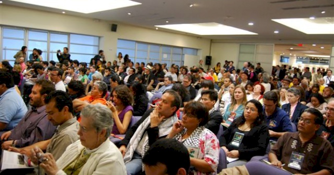 مركز بديل في المنتدى الاجتماعي العالمي حول الهجرة واللجوء: الجهود الشعبية في العالم هي ضمانة تطبيق العدالة في فلسطين