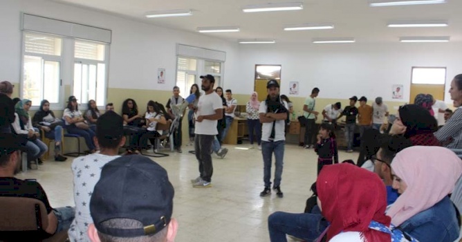 (٦ نيسان ٢٠١٨) في الذكرى الثانية والأربعين ليوم الأرض الخالد، مركز بديل وجمعية المهجرين ينظمان عملاً تطوعياً في قرية الجبعة جنوب غرب بيت لحم