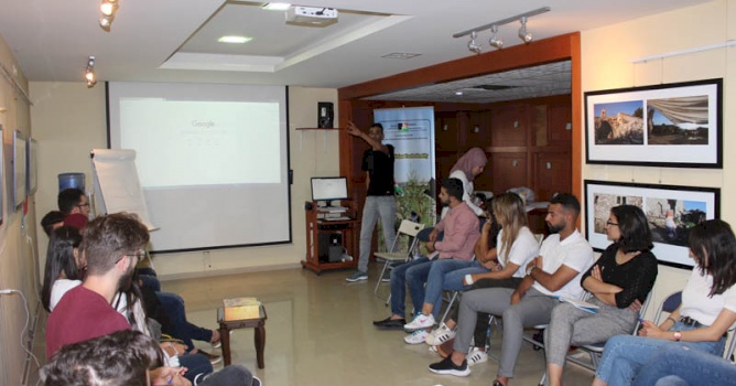 &lsquo;Masaha&rsquo; for Palestinian Youth Identity, Cohesion and Rights 7th training meetings.