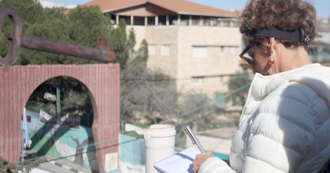 Special Rapporteur on Adequate Housing visits Aida Refugee Camp, Bethlehem