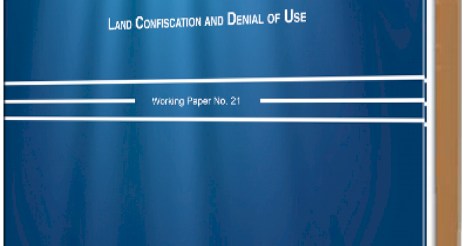 BADIL releases Working Paper No. 21 on Land Confiscation and Denial of Use