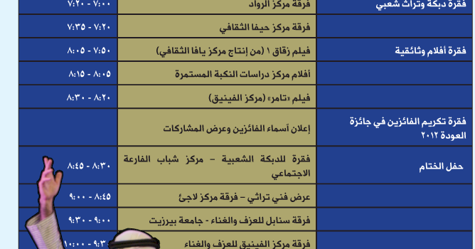 دعوة عامة لحضور فعاليات اليوم المفتوح بمناسبة يوم اللاجئ العالمي 2012