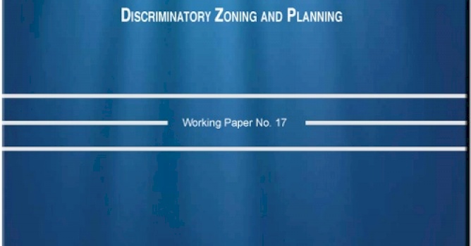 BADIL releases its Working Paper No. 17 on Israeli Discriminatory Zoning and Planning