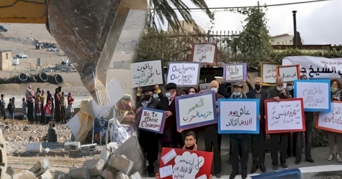 تهجير الفلسطينيين في الشيخ جراح والنقب: إمعان في تنفيذ مشروع التهجير والفصل العنصري والاستعمار.