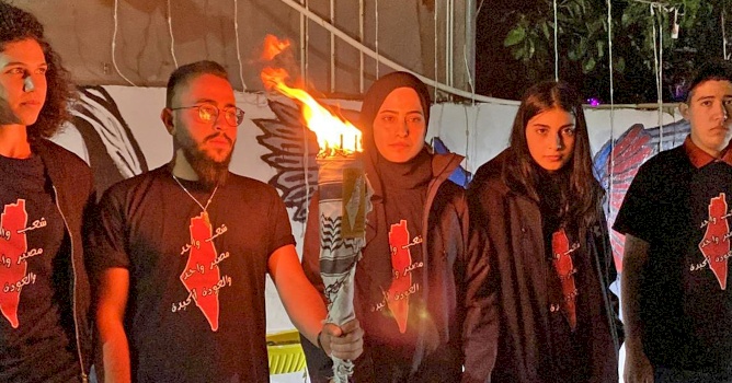 تجسيداً لشعار "شعب واحد، مصير واحد، والعودة أكيدة": الفلسطينيون يضيئون شعلة العودة من مناطق تواجدهم!