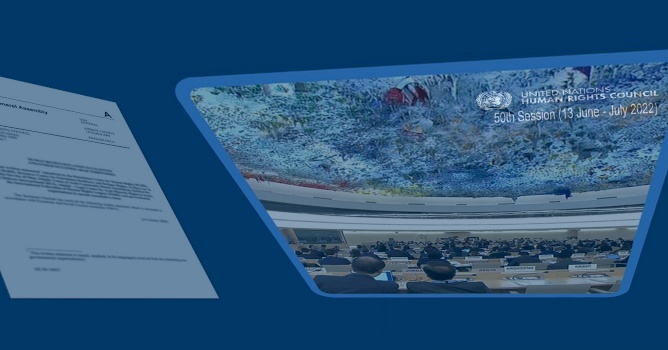 BADIL&rsquo;s 1st Intervention under Item 3 of the UNHRC 50th: Israel&rsquo;s Suppression of Palestinian Civil Society (Shrinking Space)