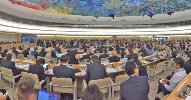 BADIL&rsquo;s Engagement in the 51th UNHRC, Under Item 7: BADIL calls on the EU to end its MoU with Israel to pillage Palestinian natural gas 