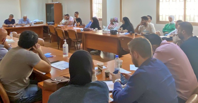بديل وعائدون وعامل يختتمون المساق التدريبي حول حقوق اللاجئين الفلسطينيين (لبنان، أيلول ٢٠٢٢)