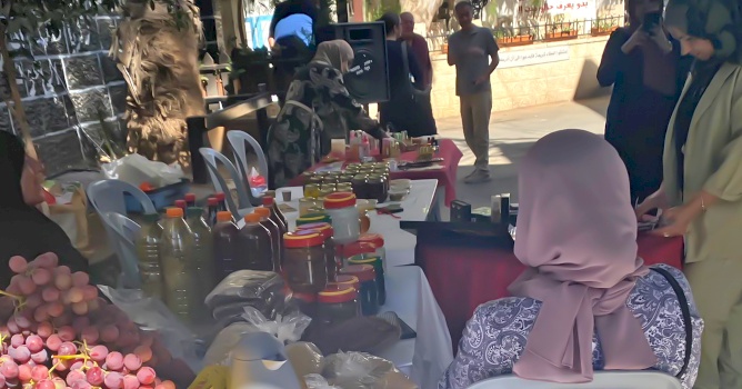BADIL, Ibdaa&rsquo;, and the GPRN hold a Community Bazaar in support of Palestinian Farmers and Products