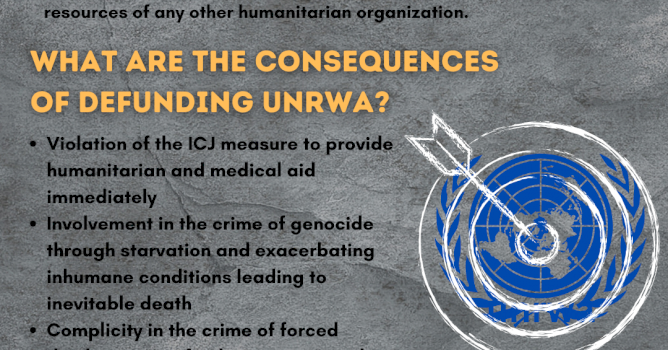 Why is Israel targeting UNRWA?