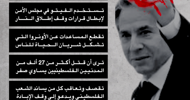 بلينكن غير مرحب به