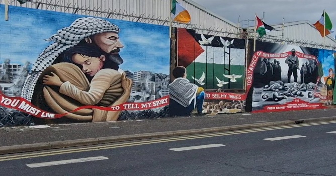 مشدداً على الحاجة لفرض العقوبات على إسرائيل: مركز بديل يشارك في فعاليات "يوم فلسطين" في بلفاست، أيرلندا