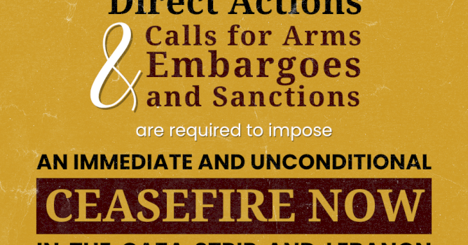 Our Priority is a Ceasefire Now!