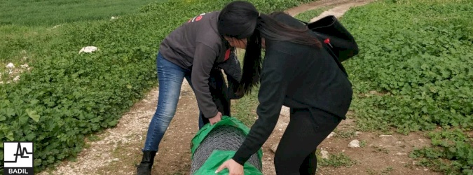 مجموعة عائدات النسوية تنفذ يوم عمل تطوعي في خربة تل الحمة في الأغوار