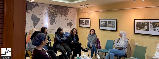 مركز بديل ينفذ رابع لقاءات مشروع "حكايات فلسطينيات" حول الكتابة الإبداعية والسرد القصصي