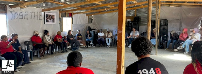 BADIL and the Palestinian Youth Forum conclude their tour in South Africa