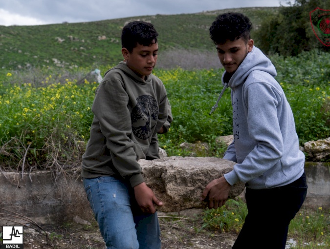 مجموعة عائدات النسوية تنفذ يوم عمل تطوعي في خربة تل الحمة في الأغوار