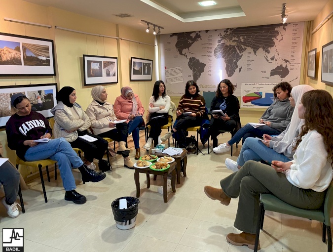 مركز بديل ينفذ رابع لقاءات مشروع "حكايات فلسطينيات" حول الكتابة الإبداعية والسرد القصصي