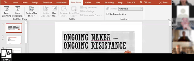 BADIL concluded its second annual International Mobilization Course