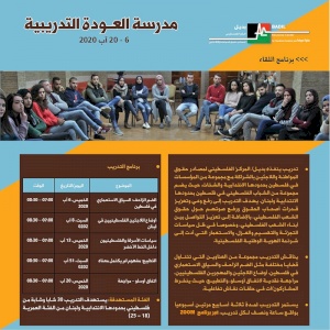 (١٤ آب ٢٠٢٠) مركز بديل يباشر في عقد جلسات مدرسة العودة التدريبية 