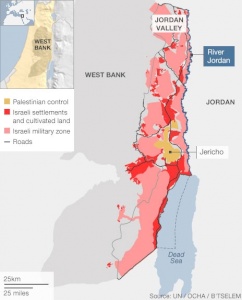 (٢٥ كانون الثاني ٢٠١٦) وقف السياسات الإسرائيلية للاستيلاء على الاراضي الفلسطينية وضمها لا يكون الا بتطبيق القانون الدولي