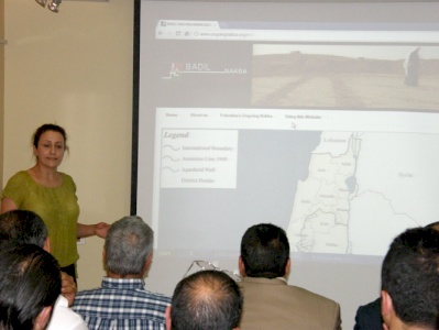 BADIL officially launched the new 'Ongoing Nakba Education Center' in Bethlehem