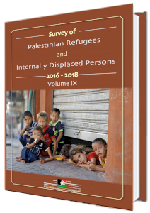 BADIL releases: Survey of Palestinian Refugees and Internally Displaced Persons 2016-2018