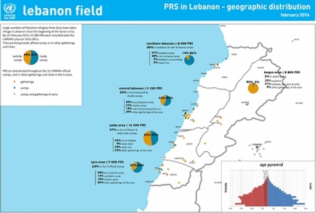Palestinian Refugees from Syria in Lebanon: An Overview