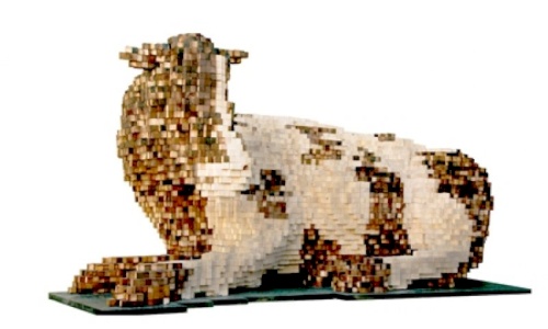 Trojan Cow: Pixilated Intifada