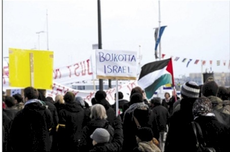 Organization and activities working for boycott of Israel in Sweden