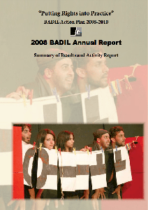 BADIL's Annual Report 2008